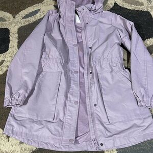 Lavender Hooded Jacket